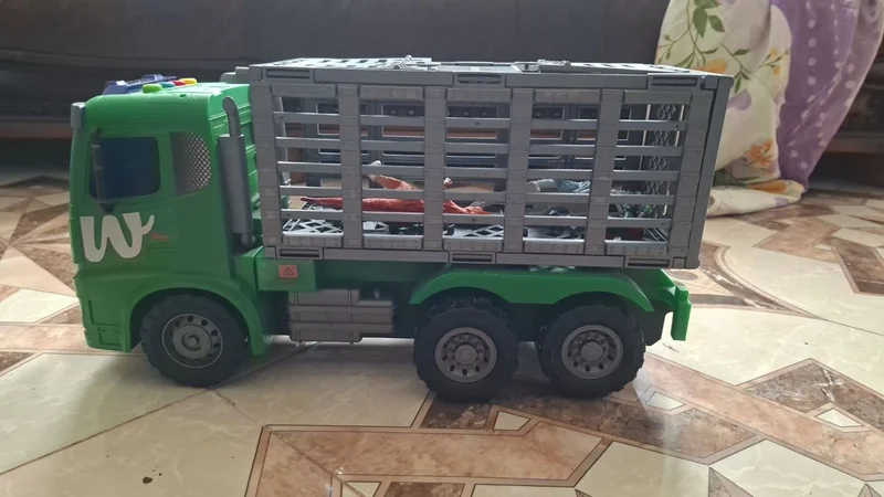 Машинка-динозавр — half track