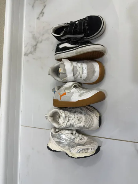 Обувь Puma и Vans оригинал — plate rack, running shoe, refrigerator