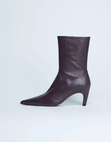 Кожаные полусапоги TOPSHOP — cowboy boot