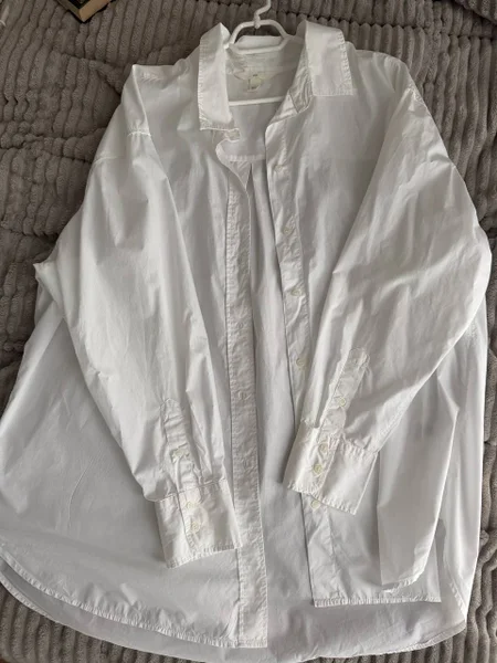 Белая рубашка XL — lab coat, bassinet
