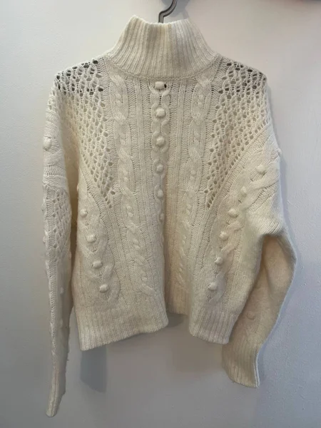 Свитер Massimo Dutti с альпакой — cardigan