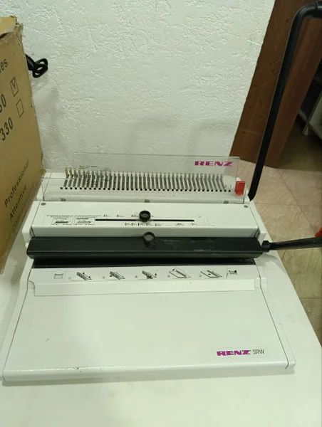 Брошюровщик Renz SRW 3:1 — space bar, space heater