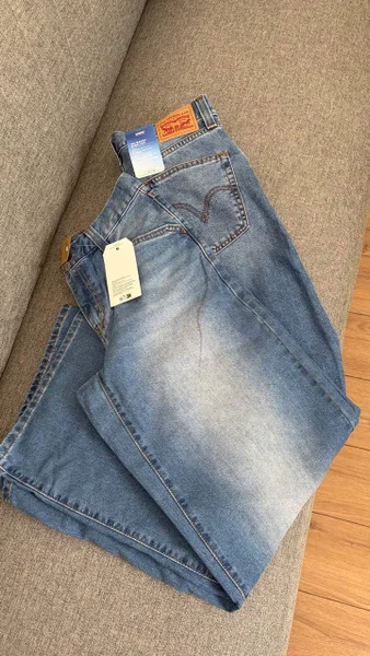 Джинсы Levi’s XL Straight Loose светло-голубые (оригинал) — jean
