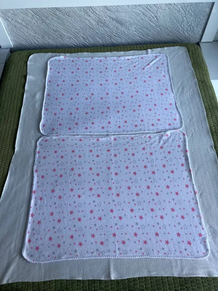 Детские одеяльца со звёздочками 100х100 (2 шт) — apron