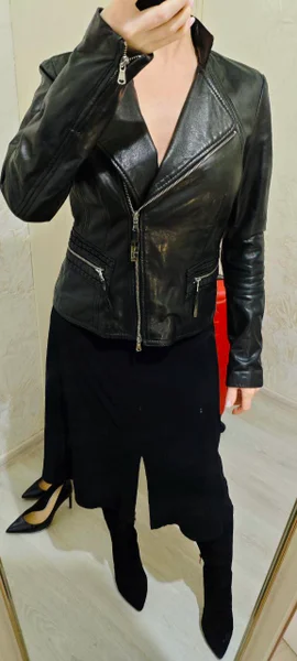 Куртка натуральная кожа Trussardi — bulletproof vest
