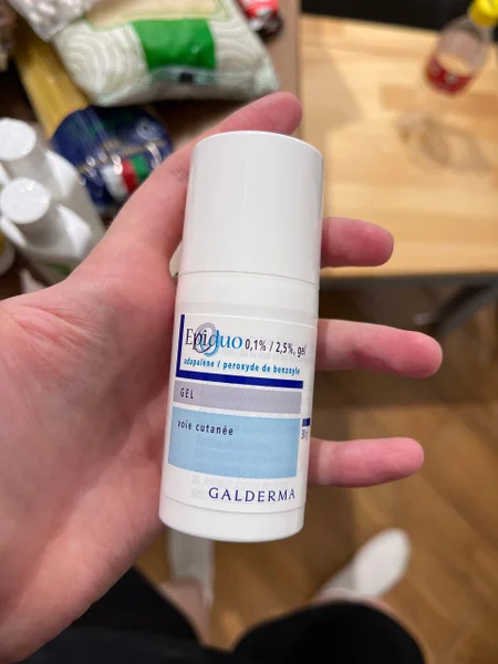 Средство от акне EpiDuo — pill bottle, lotion