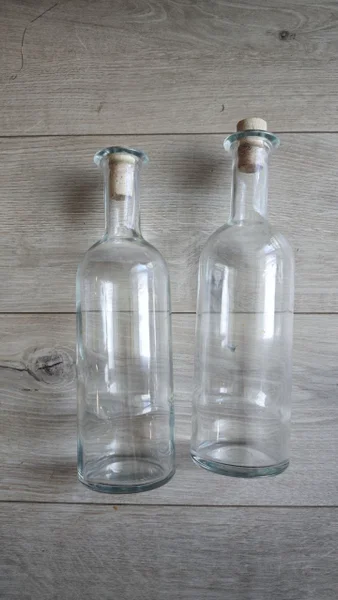 Бутылки для напитков 1л с пробкой (набор из 2 штук) — beaker, syringe
