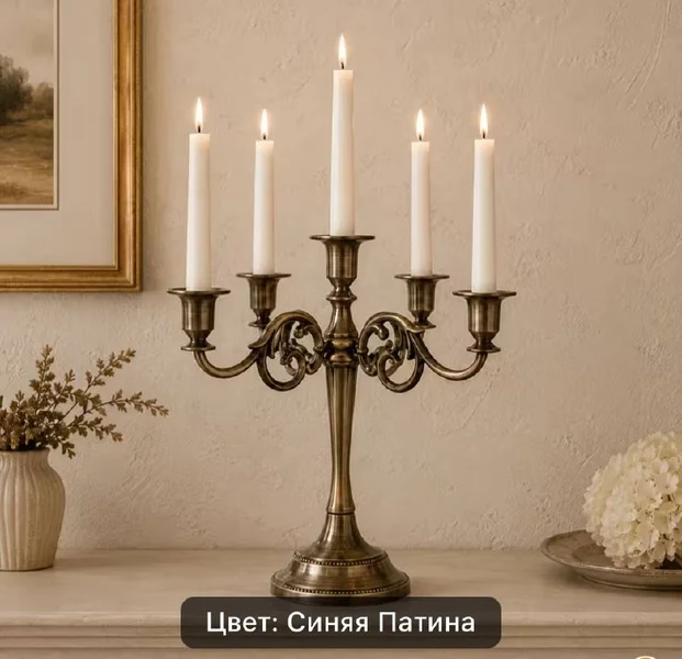 Канделябр пятирожковый — candle