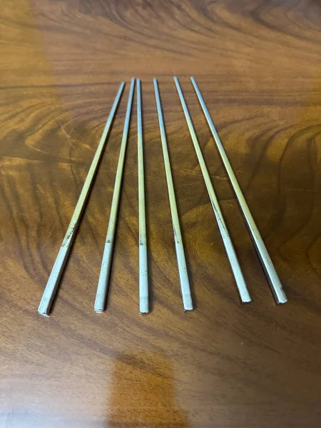 Палочки для еды металлические — spindle, drumstick