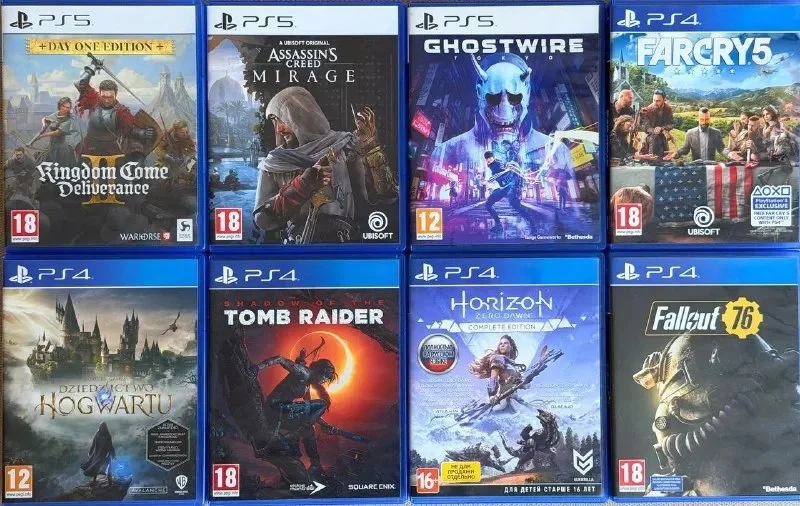 Диск Assassins Creed Mirage для PS4/PS5 — comic book, cassette