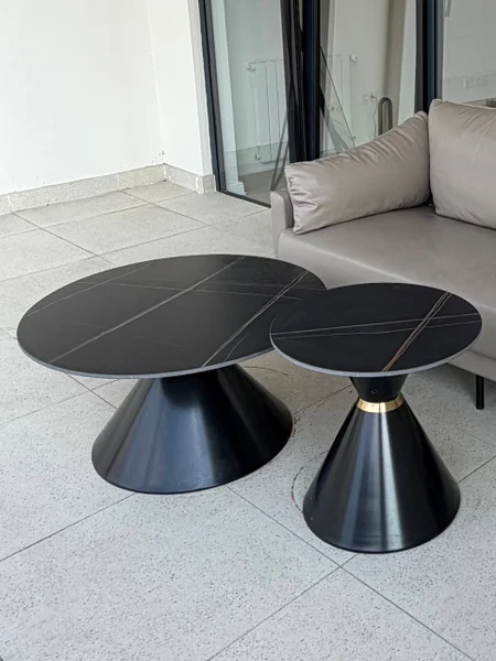 Журнальные столы (пара) — table lamp, electric fan, lampshade