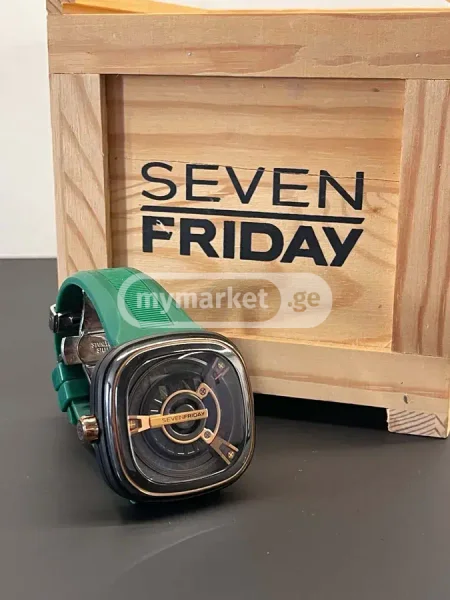 Часы SevenFriday — car wheel, crate