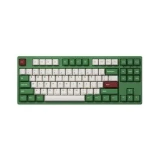 Клавиатура Akko 3087 DS Matcha Red Bean — space bar, computer keyboard, typewriter keyboard