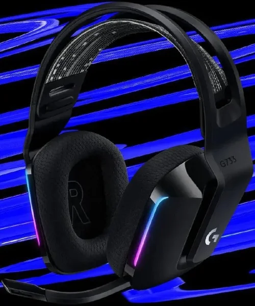Наушники Logitech G733 — car wheel, neck brace, racer