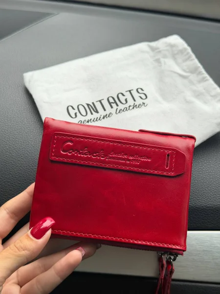 Кожаный кошелек — wallet, purse