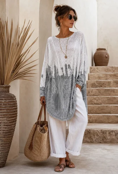 Итальянская туника Antonello Serio — cardigan, poncho, broom