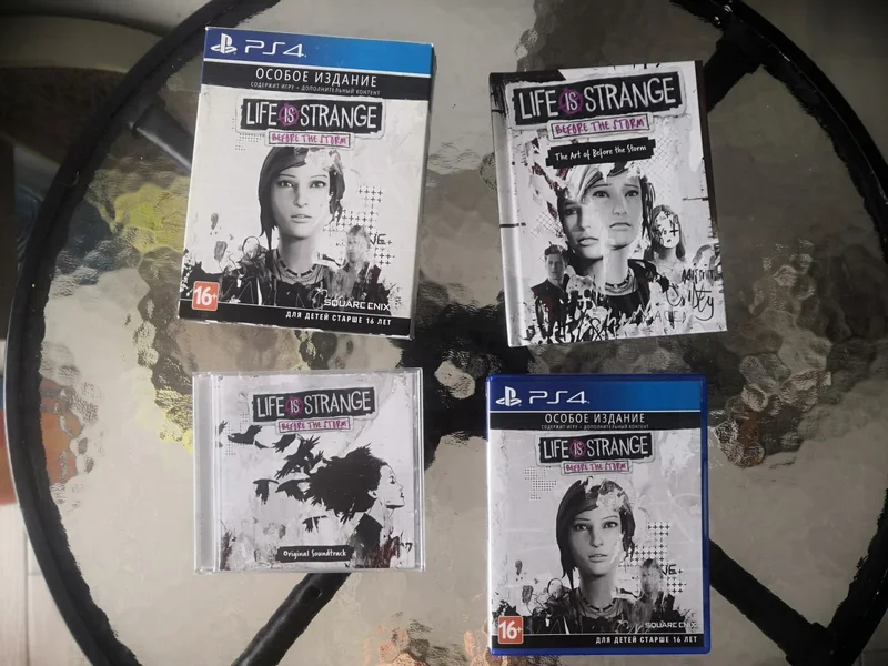 Life is Strange Before The Storm Особое издание (диск + артбук + музыка) — comic book, book jacket