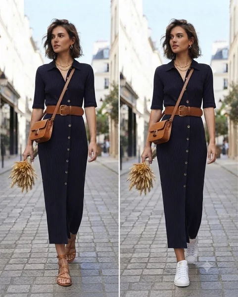 Трикотажное платье Orsay — abaya, flute, kimono