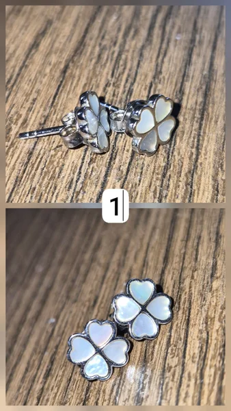 Набор украшений: серьги, кольца, браслет и украшение на шею — safety pin, hair slide
