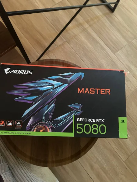 RTX 5080 Master — comic book, binder, book jacket
