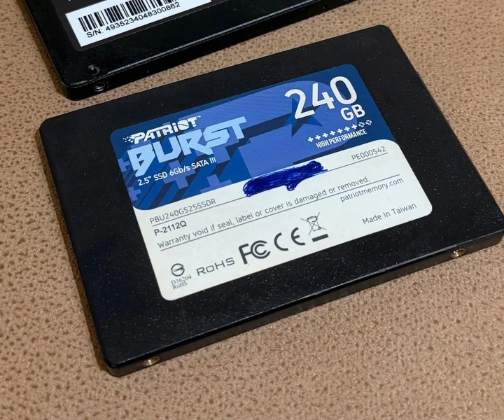 SSD 240 ГБ — hard disc, modem