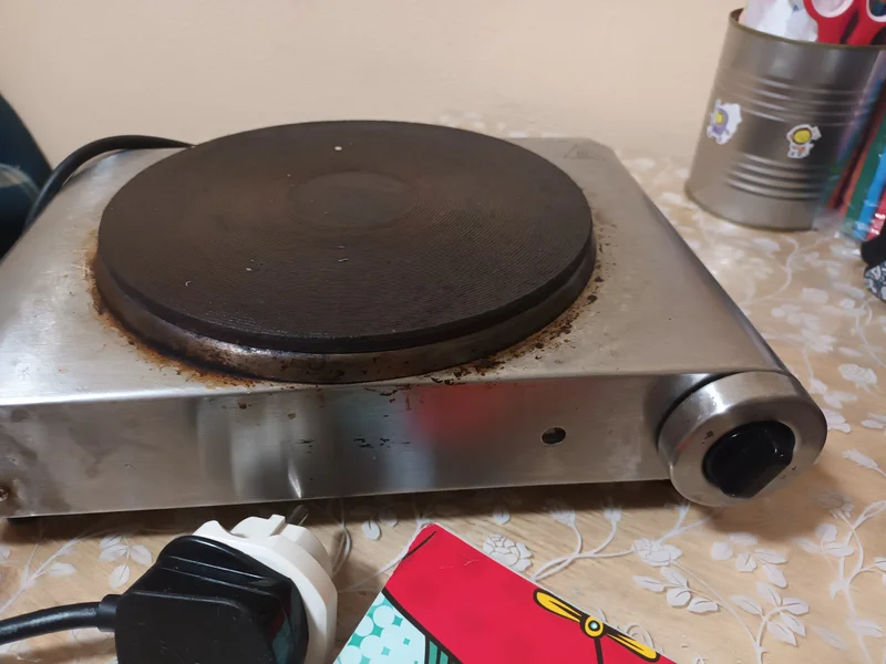 Настольная электроплита Nikai 1500W — waffle iron, switch