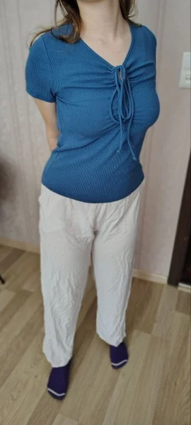 Синий топик — sweatshirt, miniskirt, cardigan