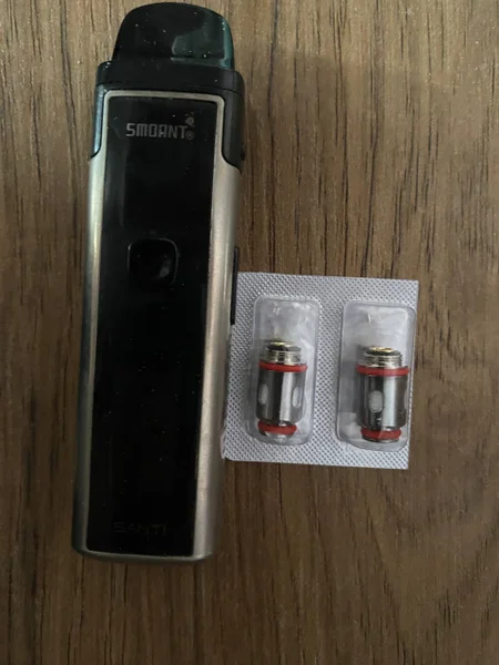 Smoant Santi Pod Kit — switch, lighter