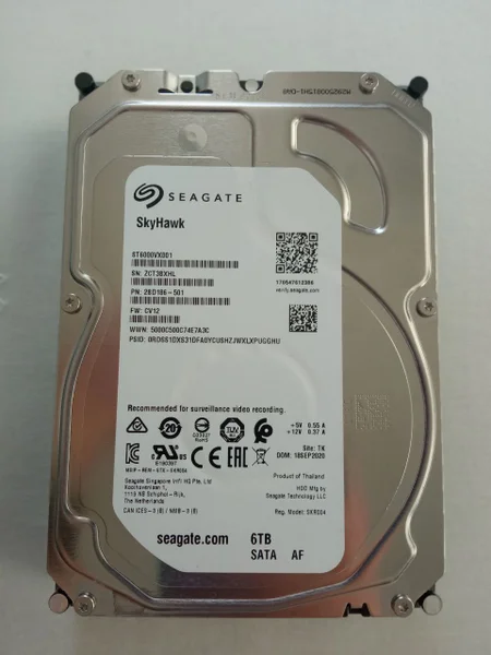 Жесткий диск Seagate SkyHawk 6 TB