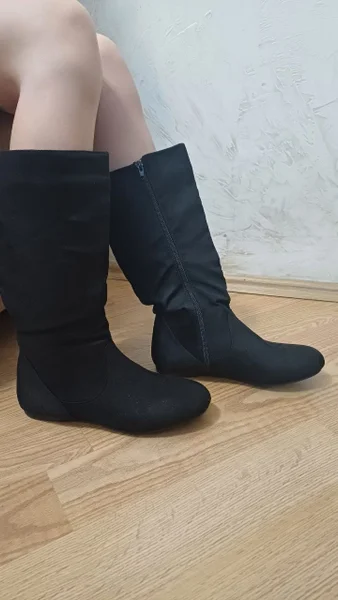 Сапоги зимние теплые новые, размер 43 — Loafer, sock