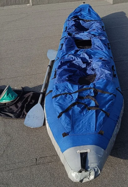 Байдарка КБ Сталкер Щука-3 с комплектом — sleeping bag, backpack