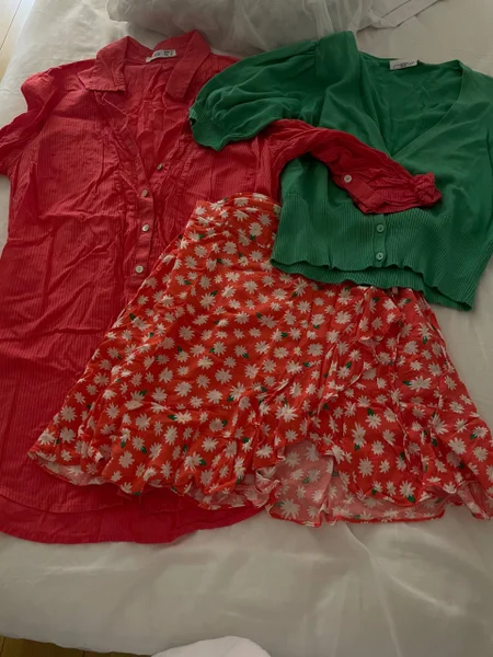 Юбка красная — sleeping bag, pajama