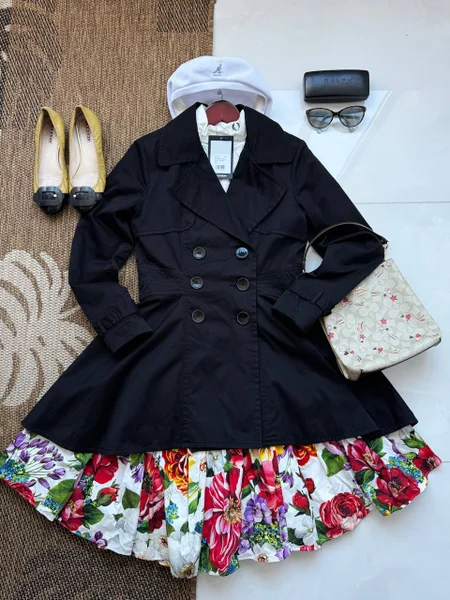Панамка Kangol — trench coat, hoopskirt, overskirt