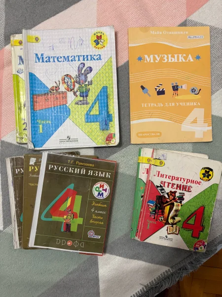 Учебники 4 класс русский сектор — packet, comic book