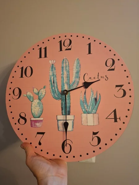 Настенные часы — wall clock, analog clock