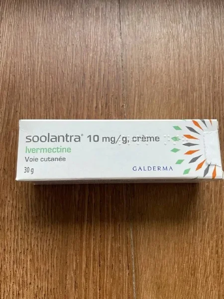 Крем для лица Солантра (ивермектин 10 mg.) — packet