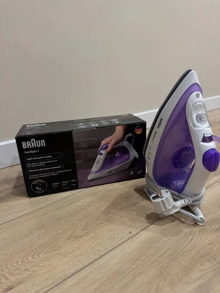 Утюг Braun с функцией пара — iron