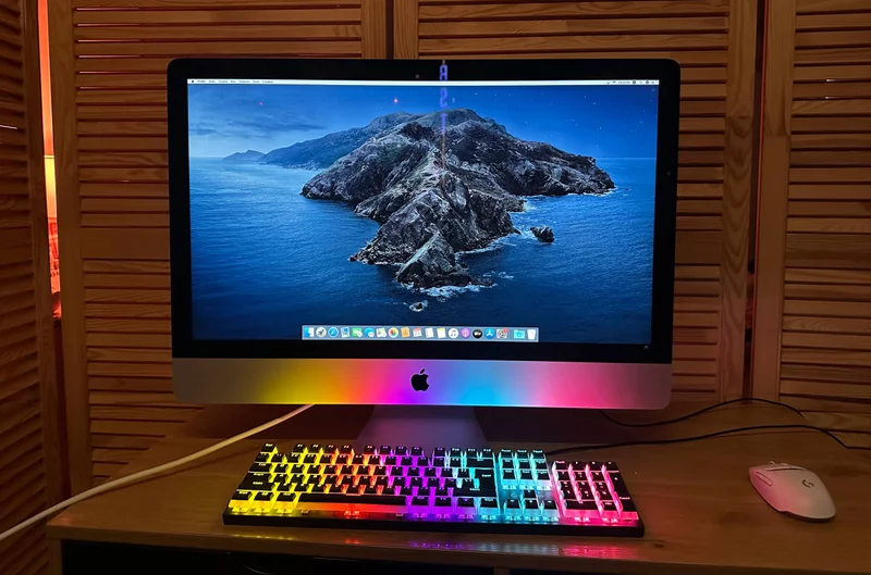 iMac 27" Late 2013 — desktop computer, monitor, screen