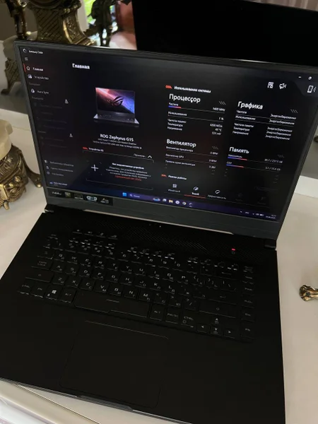 Ноутбук ASUS ROG Zephyrus G15 — laptop, notebook