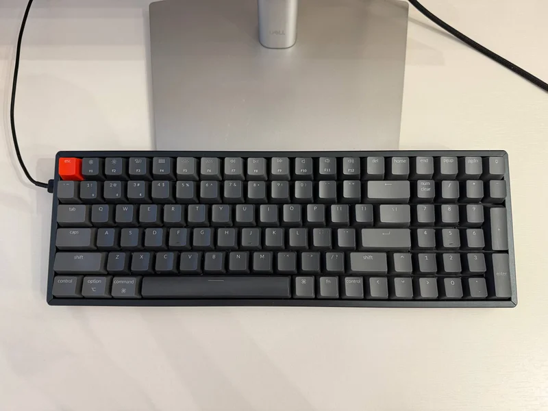 Клавиатура Keychron K4 Bluetooth Wireless — space bar, computer keyboard