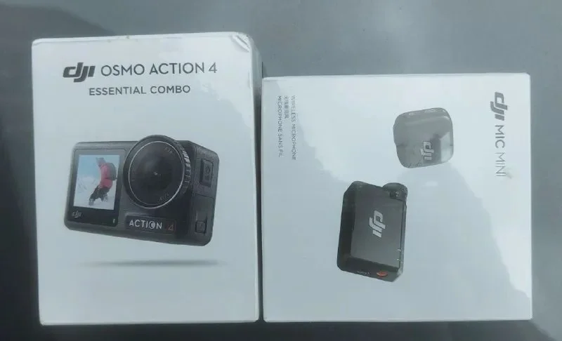 Набор DJI Osmo Action 4 Essential Combo и DJI Mic Mini