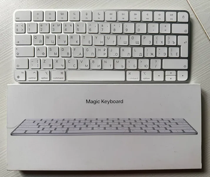 Клавиатура Apple Magic Keyboard A2450 — computer keyboard, space bar, typewriter keyboard