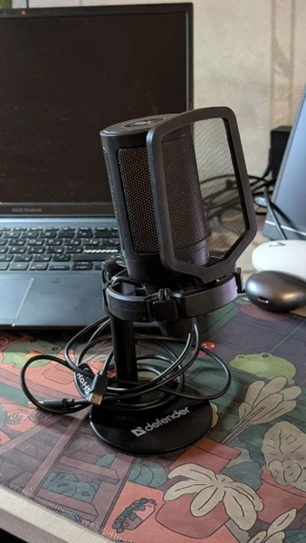 Микрофон с подсветкой Defender — microphone, joystick