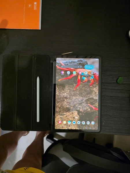 Планшет Samsung Tab S6 Lite — binder, monitor, screen