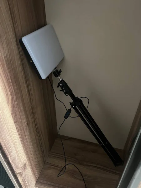 Свет со штативом — table lamp, lampshade