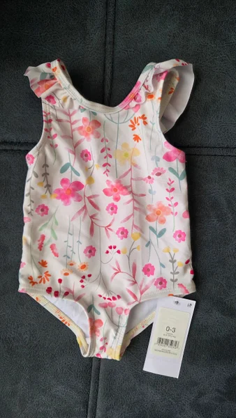 Новый открытый купальник 0-3 месяца — pajama