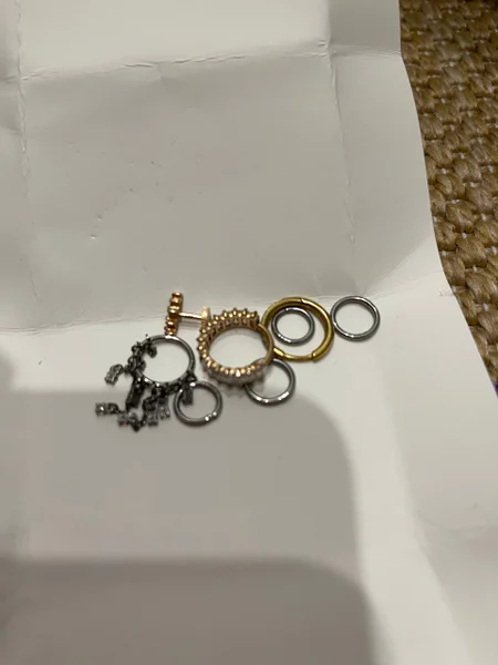 Набор украшений для пирсинга — chain, bottlecap, necklace