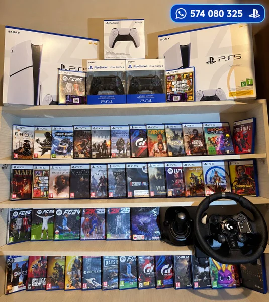 PlayStation — toyshop, comic book, library