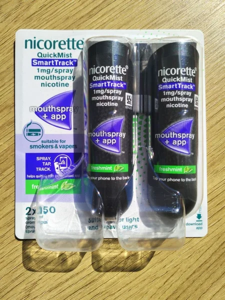 Никотиновый спрей Nicorette — packet