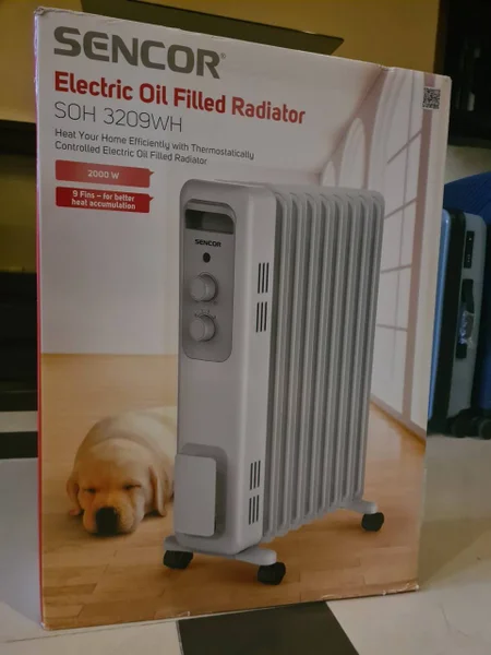 Масляный обогреватель Sencor SOH 3209WH — space heater